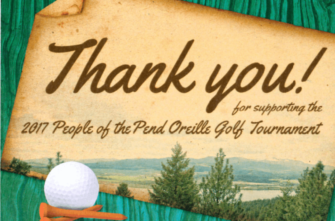 Thank You! outdoors postcard